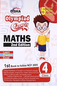 Olympiad Champs Mathematics Class 4 With 5 Mock Online Olympiad Tests 2Nd Edition