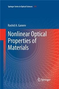 Nonlinear Optical Properties of Materials