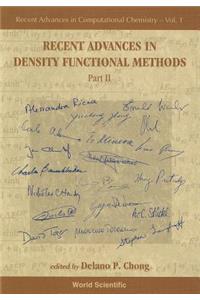 Recent Advances in Density Functional Methods, Part II