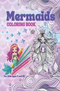 Mermaids Coloring Book