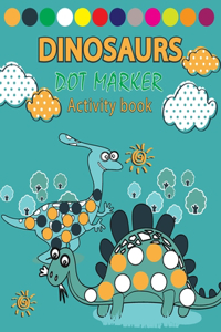 Dinosaur Dot Marker Activity Book