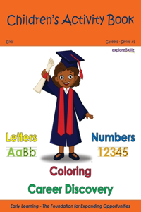 Children's Activity Book - Girls Individual 1