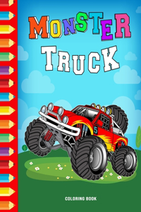 Monster Truck Coloring Book