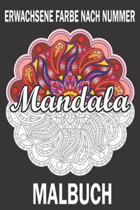Erwachsene Farbe Nach Nummer Mandala Malbuch