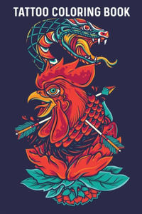 Tattoo coloring book