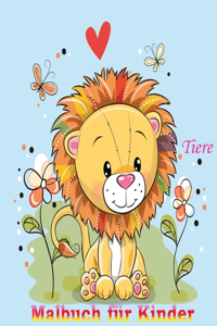 Tiere Malbuch für Kinder