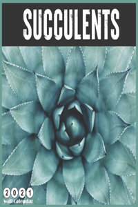 Succulents 2021 Wall Calendar