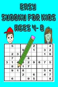 Easy Sudoku For Kids Ages 4-8