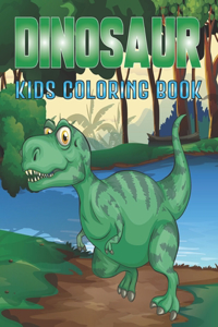 Dinosaur Kids Coloring Book