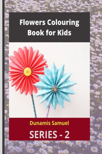 Flowers Colouring Book for Kids