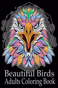 Beautiful Birds Adult Coloring Book