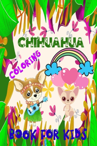 Chihuahua coloring book for kids