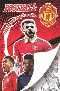 Man United Football Team Coloring Book