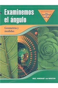 Examinemos el Angulo Geometria y Medidas