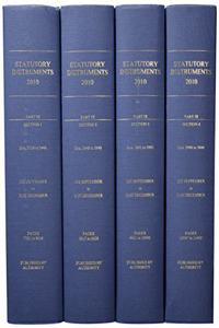 Statutory Instruments - Bound Volumes