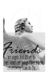 angel Frienship Writing Drawing journal