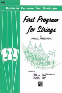 FIRST PROGRAM FOR STRINGS SCOREPNO ACC
