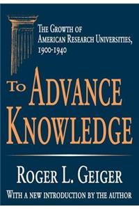 To Advance Knowledge