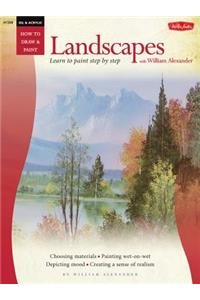 Oil & Acrylic: Landscapes with William Alexander