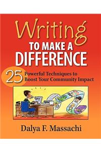 Writing to Make a Difference