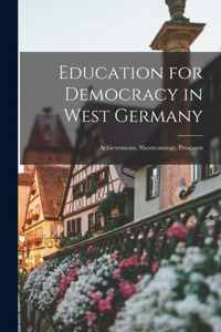 Education for Democracy in West Germany