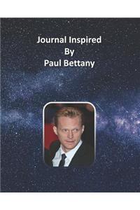 Journal Inspired by Paul Bettany