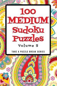 100 Medium Sudoku Puzzles
