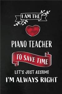 I am the Piano Teacher