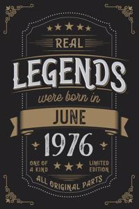 Real Legends were born in June 1976