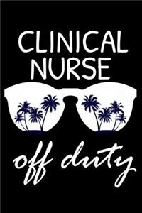 Clinical Nurse Off Duty
