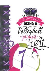 It's Not Easy Being A Volleyball Princess At 7