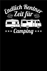 Endlich Rentner Zeit für camping