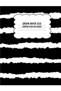 Graph Paper 5x5 Composition Notebook
