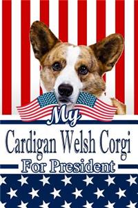 My Cardigan Welsh Corgi for President