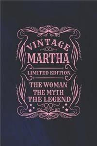 Vintage Martha Limited Edition the Woman the Myth the Legend