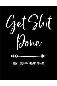 Get Shit Done 2020-2024 Monthly Planner