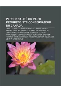 Personnalite Du Parti Progressiste-Conservateur Du Canada