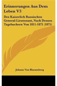 Erinnerungen Aus Dem Leben V3