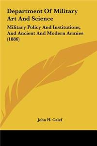 Department of Military Art and Science