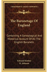The Baronetage of England