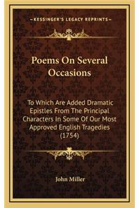 Poems on Several Occasions