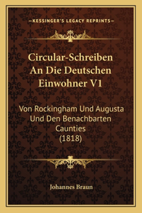 Circular-Schreiben An Die Deutschen Einwohner V1