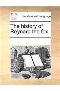 History of Reynard the Fox.