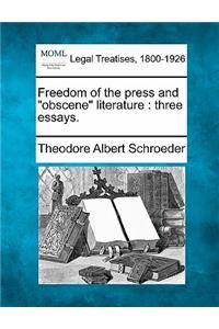Freedom of the Press and 