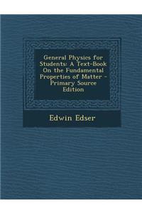 General Physics for Students