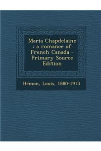 Maria Chapdelaine