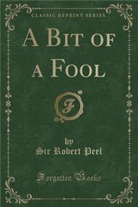 A Bit of a Fool (Classic Reprint)