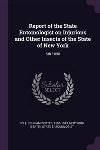 Report of the State Entomologist on Injurious and Other Insects of the State of New York
