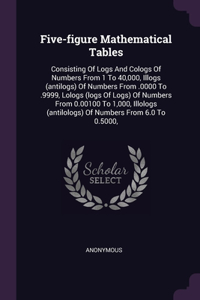 Five-figure Mathematical Tables