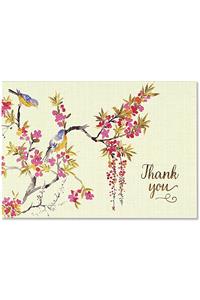 Blossoms & Bluebirds Thank You Notes (Stationery, Note Cards, Boxed Cards)